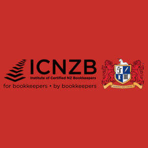 ICNZB (black logo) - Mens Block T shirt Design