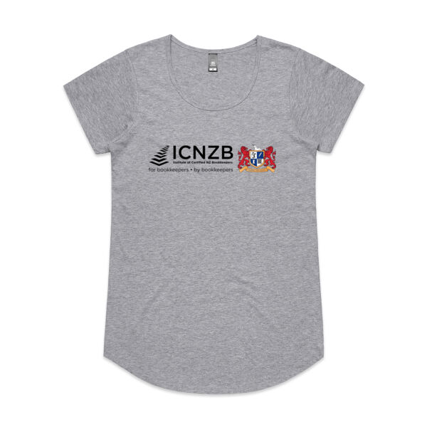 ICNZB (black logo) - Womens Mali Tee Thumbnail
