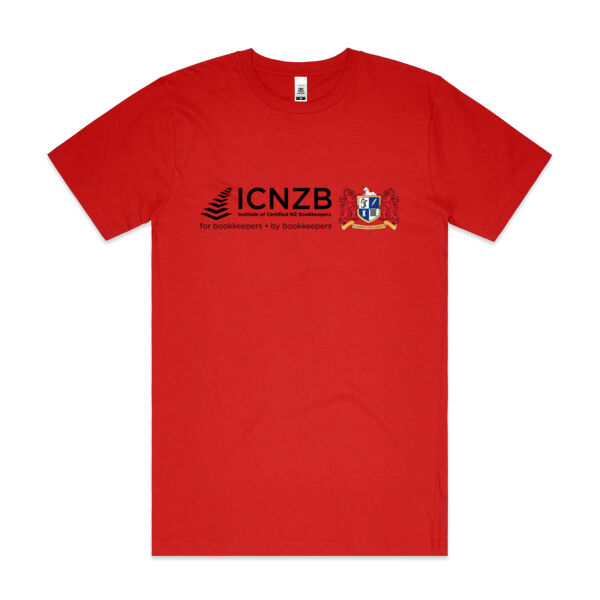 ICNZB (black logo) - Mens Block T shirt Thumbnail