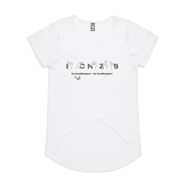 US Sign language - Womens Mali Tee Thumbnail