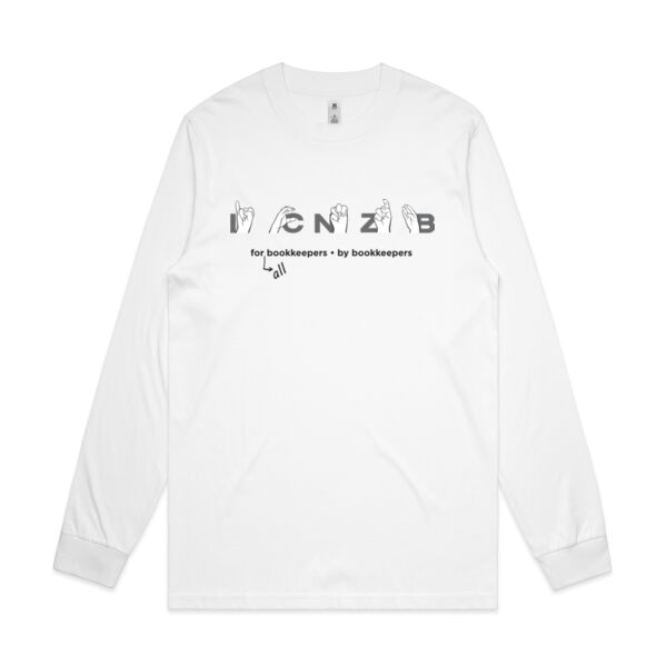 US Sign language - Mens General Long Sleeve Tee Thumbnail