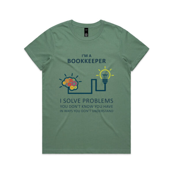 Problem solver - Womens Maple Tee Thumbnail