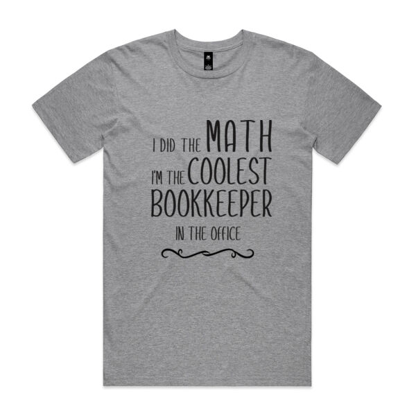Coolest bookkeeper - Mens Staple T shirt Thumbnail