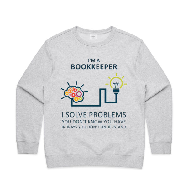 Problem solver - Womens Premium Crew Thumbnail